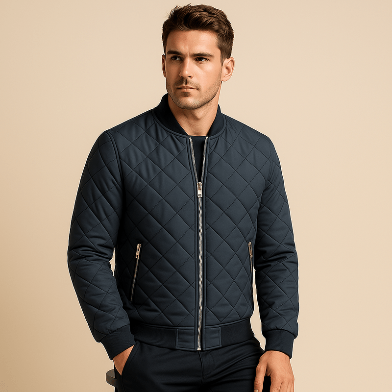 Elijano | Bomberjacke mit Diamant-Steppfutter
