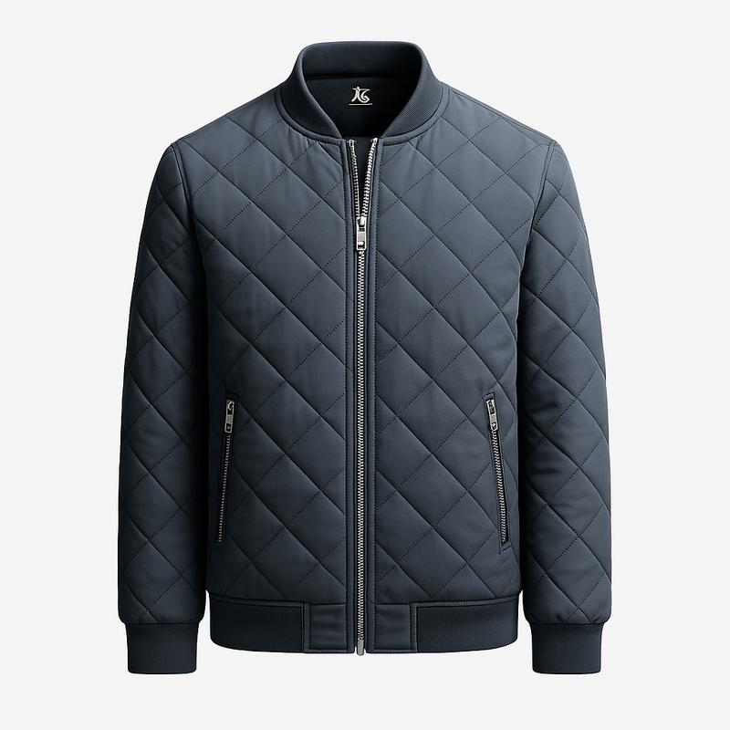 Elijano | Bomberjacke mit Diamant-Steppfutter