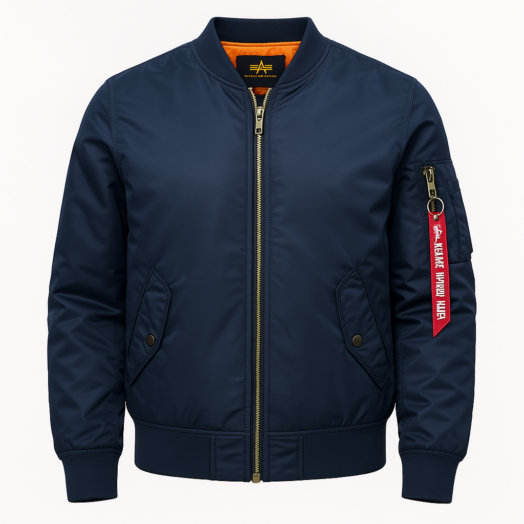 Elijano | Baumwoll-Bomberjacke Mittelgewicht