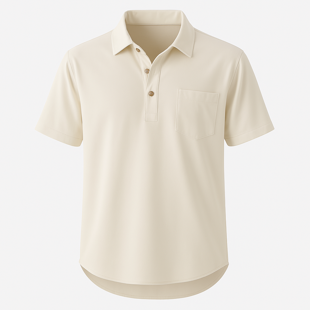 Elijano | Leinen Poloshirt Herren