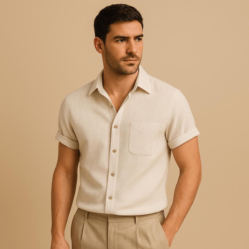 Elijano | Palma Baumwoll T-Shirt Herren