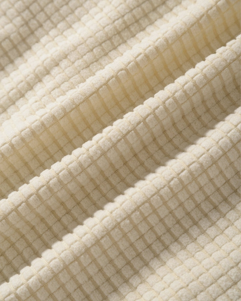 Elijano | Waffelstruktur Henley Poloshirt
