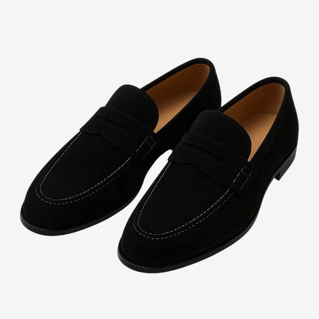 Elijano | Wildlederloafer Penny Klassisch